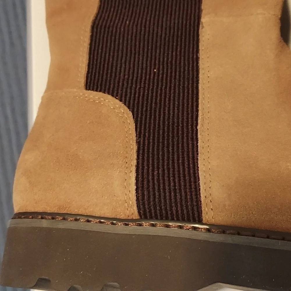 Donald Pliner Codie Caramel Suede Boots